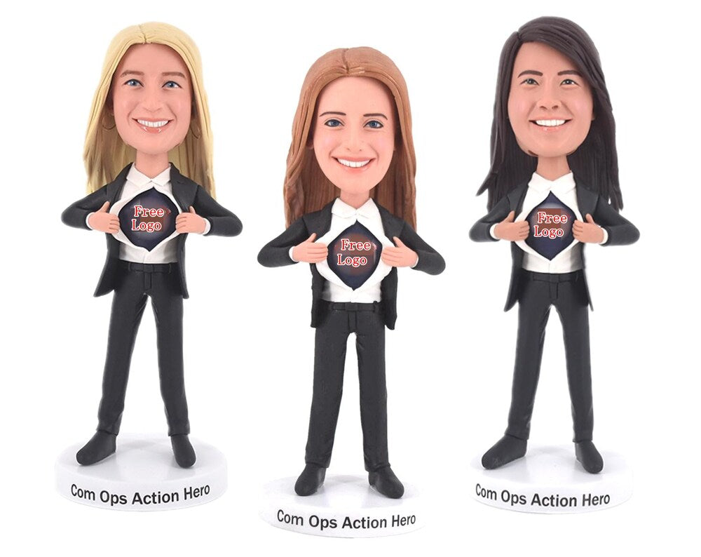 Custom bobblehead, personalized figurine bobble head gifts