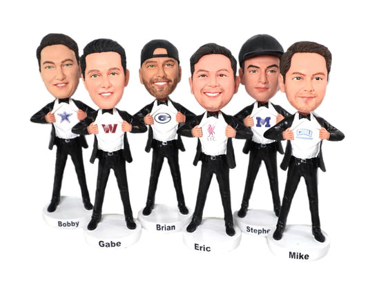 Custom bobblehead, personalized figurine bobble head gifts