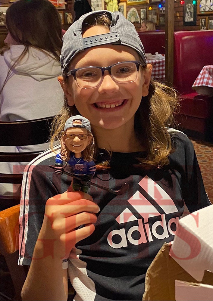 Custom Hockey Player Bobblehead, Personalized Team Gift