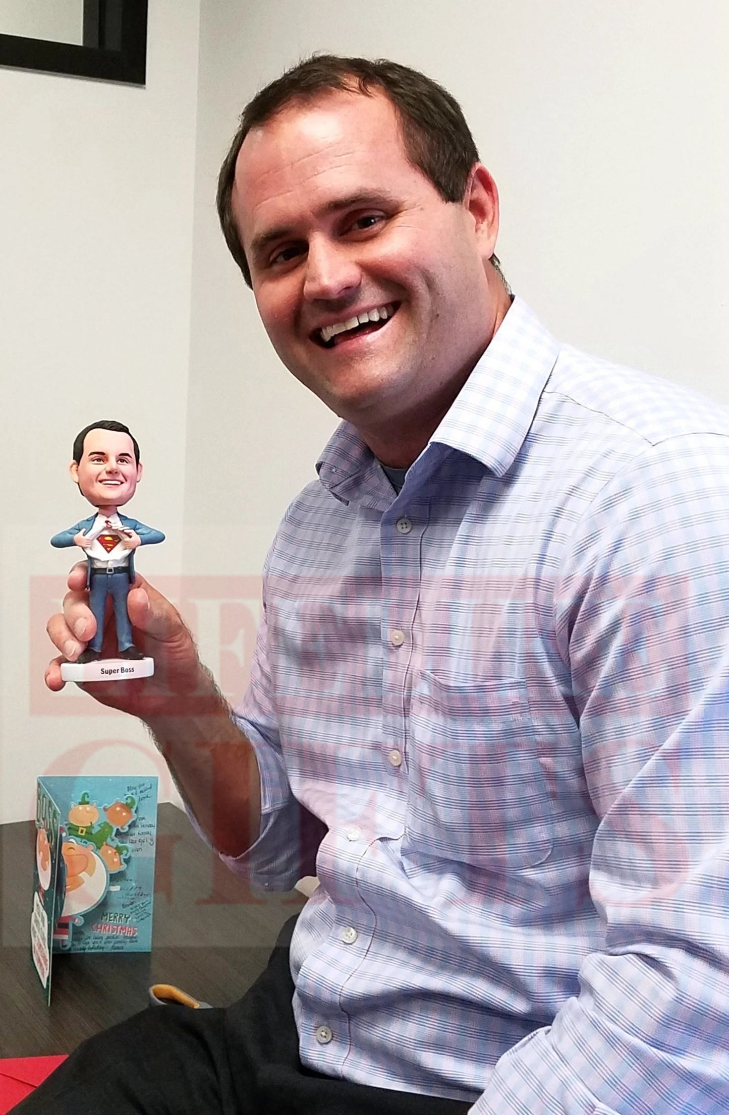 Gift for him custom bobbleheads, fun office gifts, retirement gift for boss, birthday gift for dad, bulk custom bobbleheads, company party