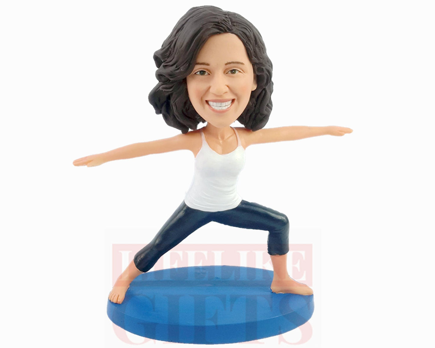 Custom Yoga Bobblehead: Personalized Gift for Mom/Wife/Boss