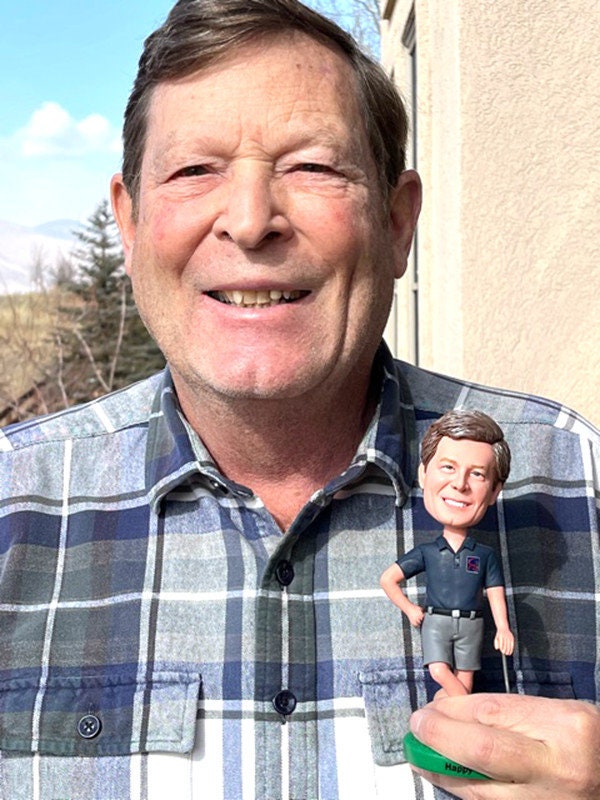 Custom Golfer Bobblehead Figurine: Personalized Gift for Golf Lover