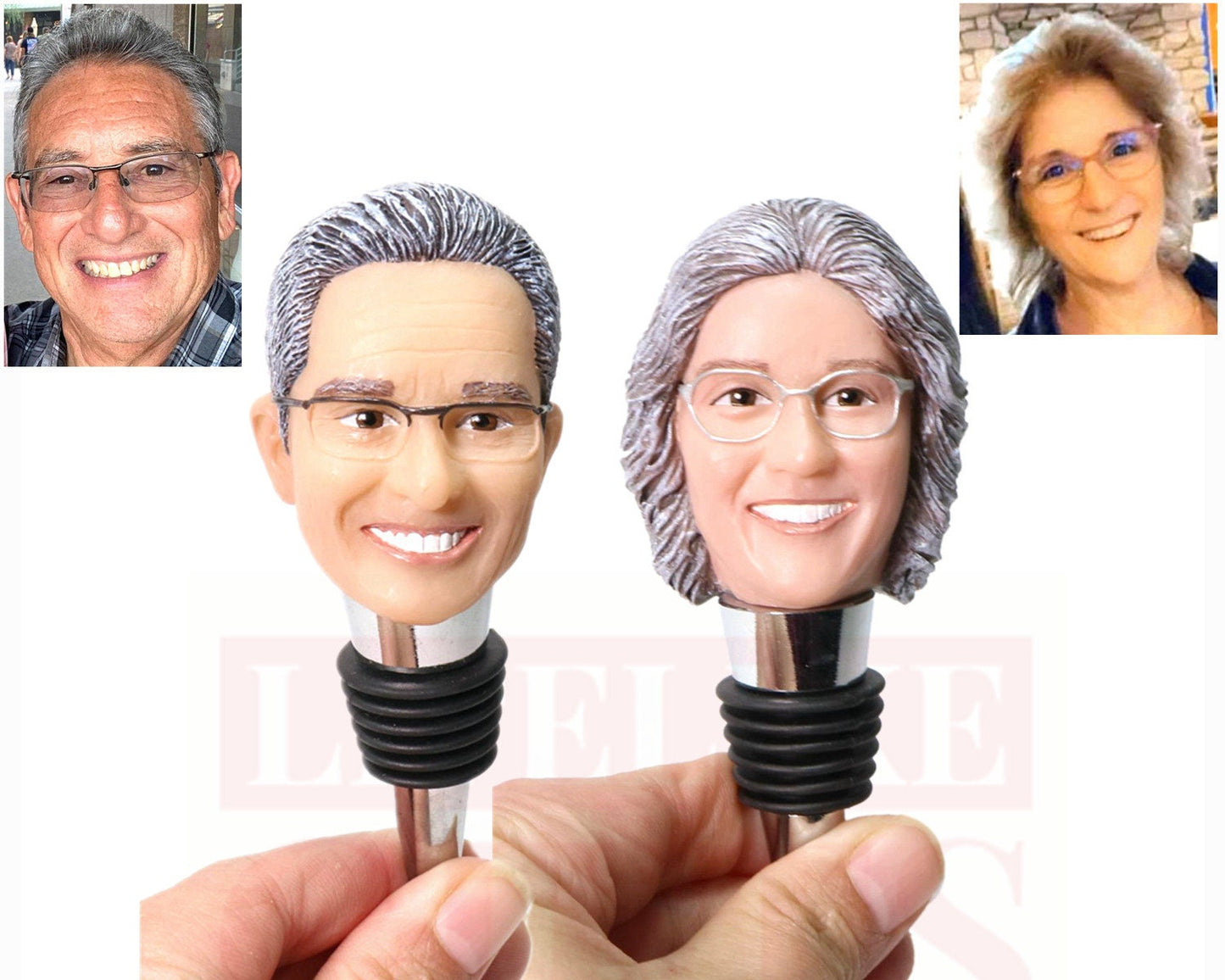 Custom wine stoppers for best friend, best birthday gifts for friend, personalized gifts for brothers/sisters/classmates, fun thank-you gift