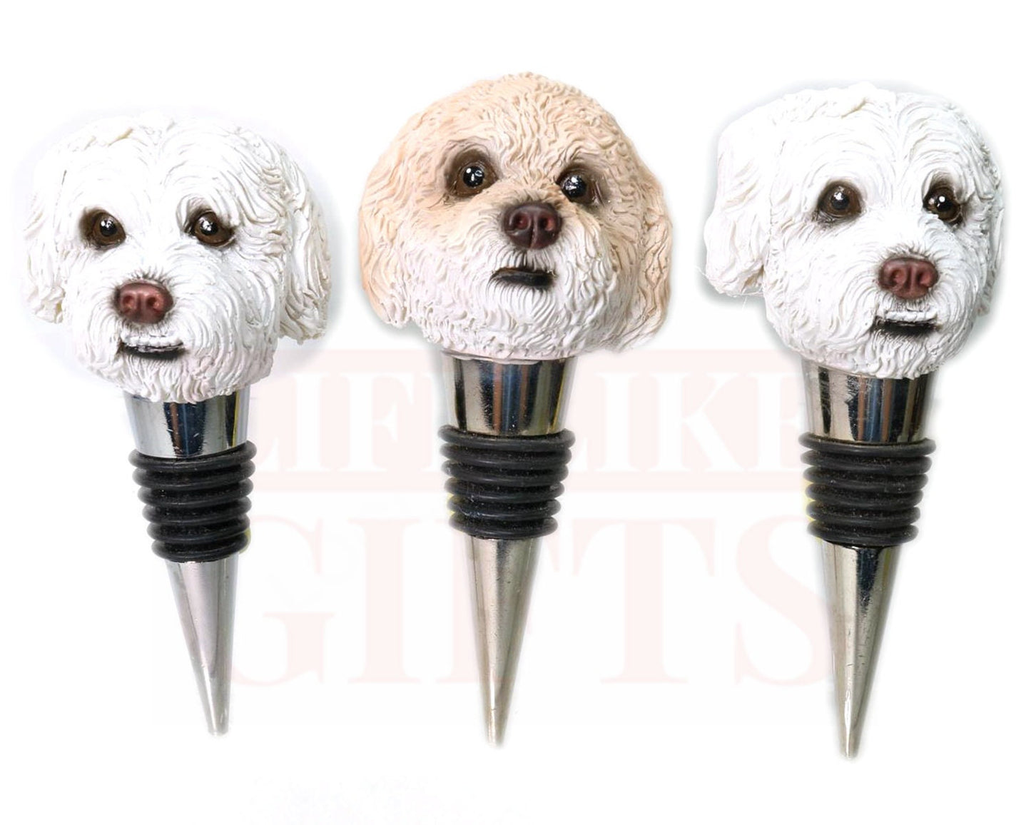 Custom wine stopper of pets, handmade dog head bottle stopper, personalized gifts for wine lover/pet lover, handmade wine stoppers