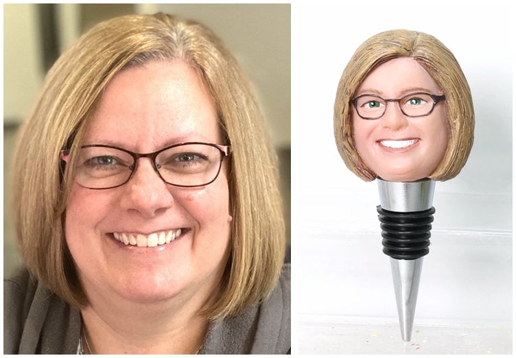 Custom Wine stopper manufacturer / Custom wine stopper maker / wholesale wine stoppers/ bulk copy bottle stopper with my face
