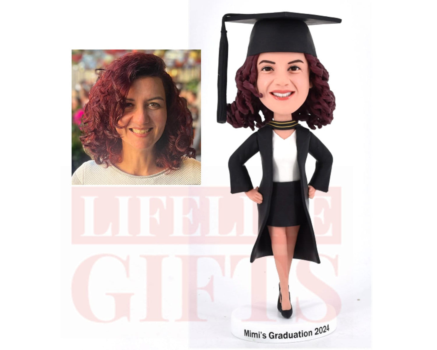 Custom Graduation Bobblehead, Personalized Gift for Graduates
