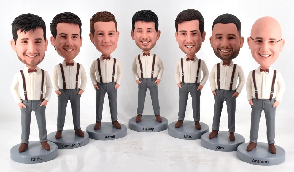 Company Gift set of 1-20 best emplyee bobblehead Best workers gifts Best employee of month, best boss bobbleheads, best manager gifts