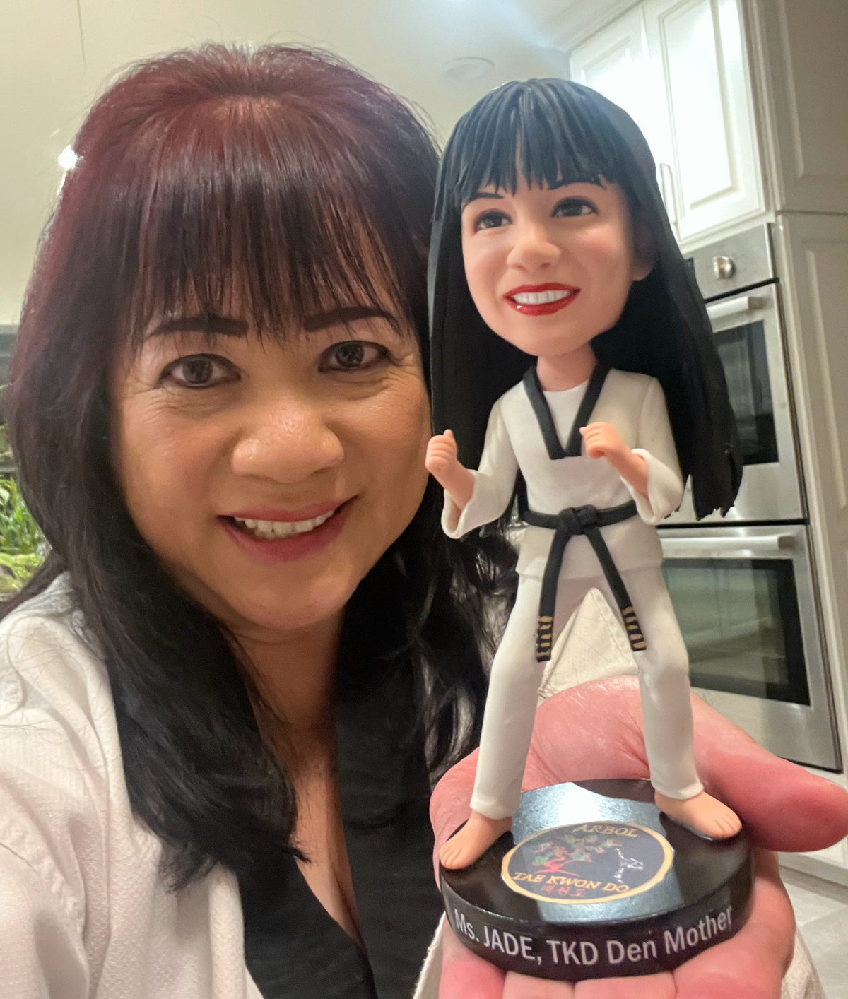 Custom Taekwondo Bobblehead, Handmade Martial Arts Figurine, Fully Personalized Gift for team