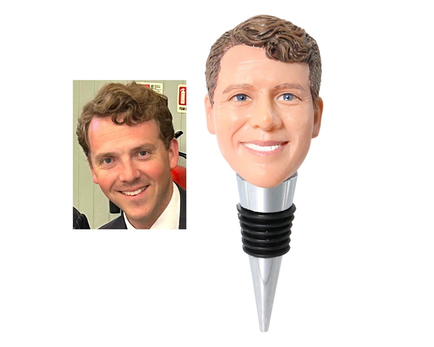 Custom gifts for groomsman, personalized bottle stopper for groomsmen, cool proposal gifts for grooms man, wedding gifts for the crew