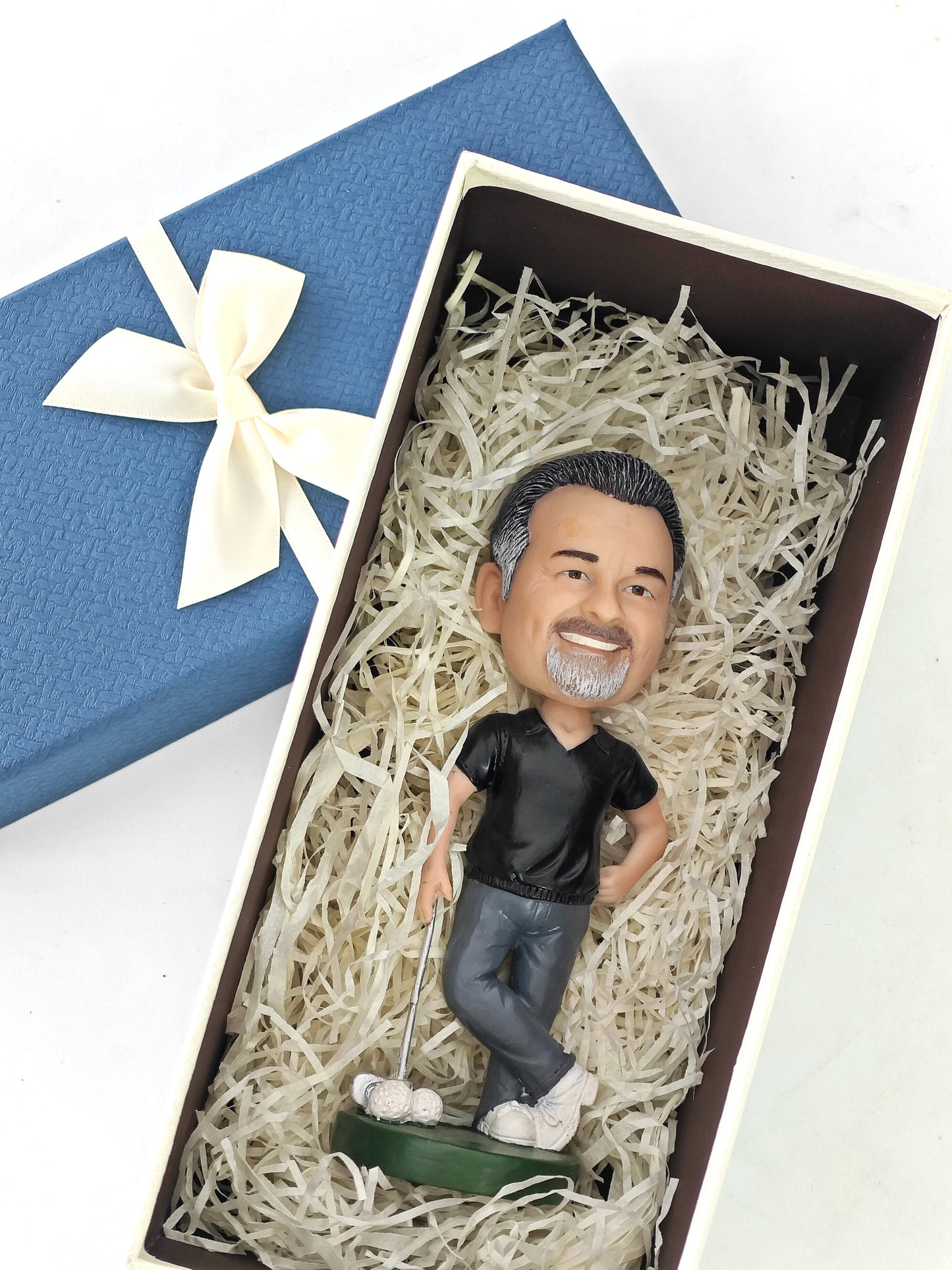 Gift box for single bobblehead or multipul custom wine stoppers/openers/keychains, giftbox for model cars, boat, plane or any gifts occation