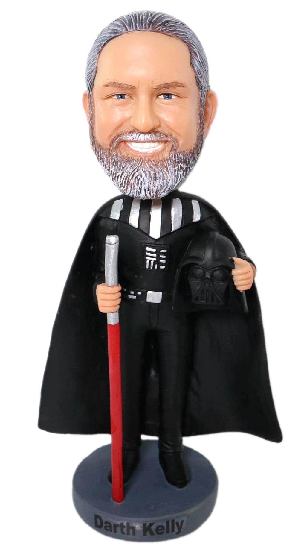 Personalized bobbleheads Darth lord, Custom Bobbleheads for boss, coolest gift idea for friends, birthday gift for husband/boss