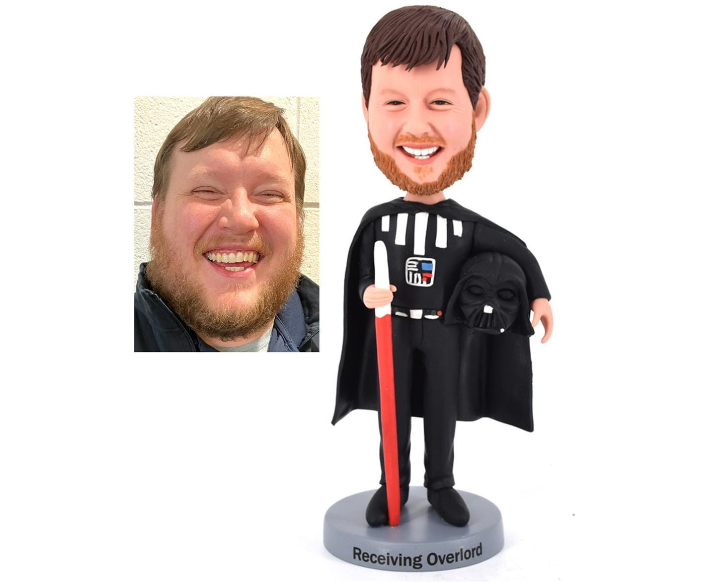 Personalized bobbleheads Darth lord, Custom Bobbleheads for boss, coolest gift idea for friends, birthday gift for husband/boss