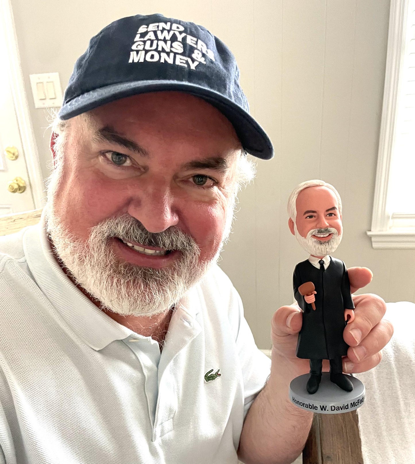 Custom Bobbleheads Judge holding gavel, retirement gifts for justice lord, personalized figurine gifts for husband birthday gifts for father