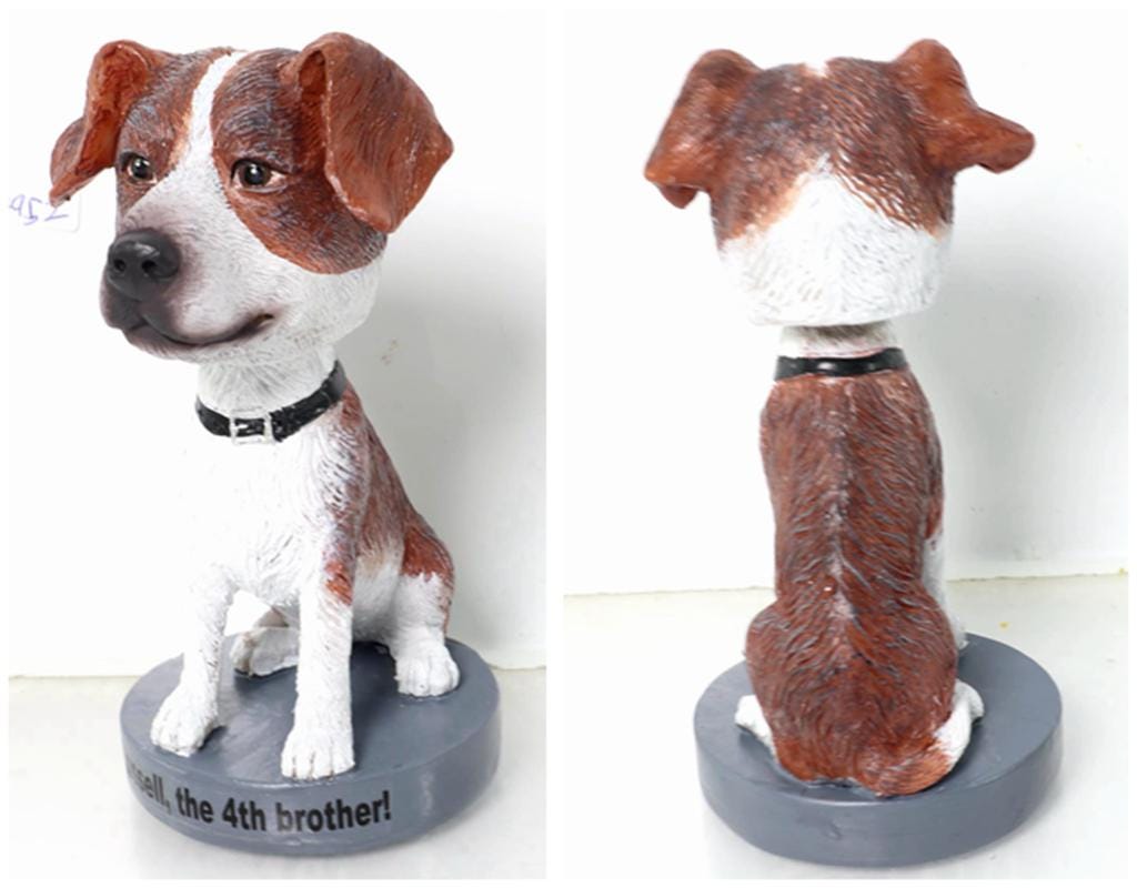 Custom Pet Bobblehead, Personalized Dog Figurine, Pet Memorial