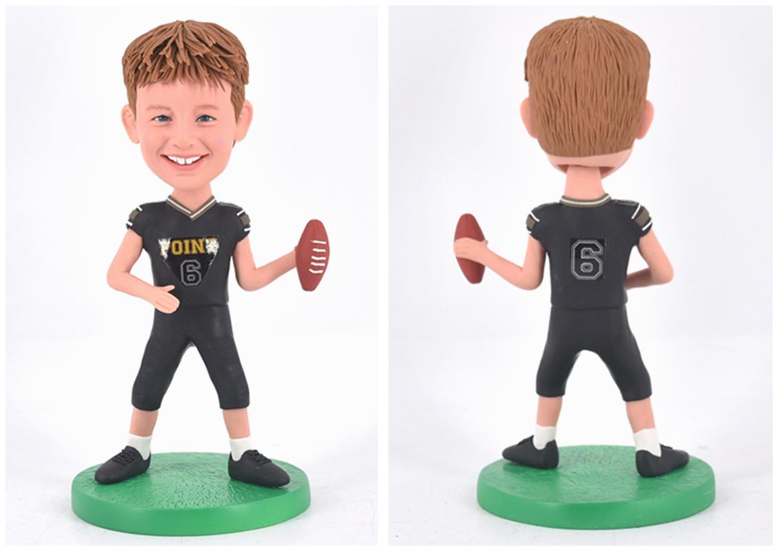 American football Custom Bobblehead, Sports Figurine, Ideal Gift for Rugby fans, custom bobblehead of Your Favorite football Player