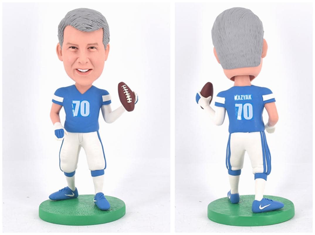 American football Custom Bobblehead, Sports Figurine, Ideal Gift for Rugby fans, custom bobblehead of Your Favorite football Player