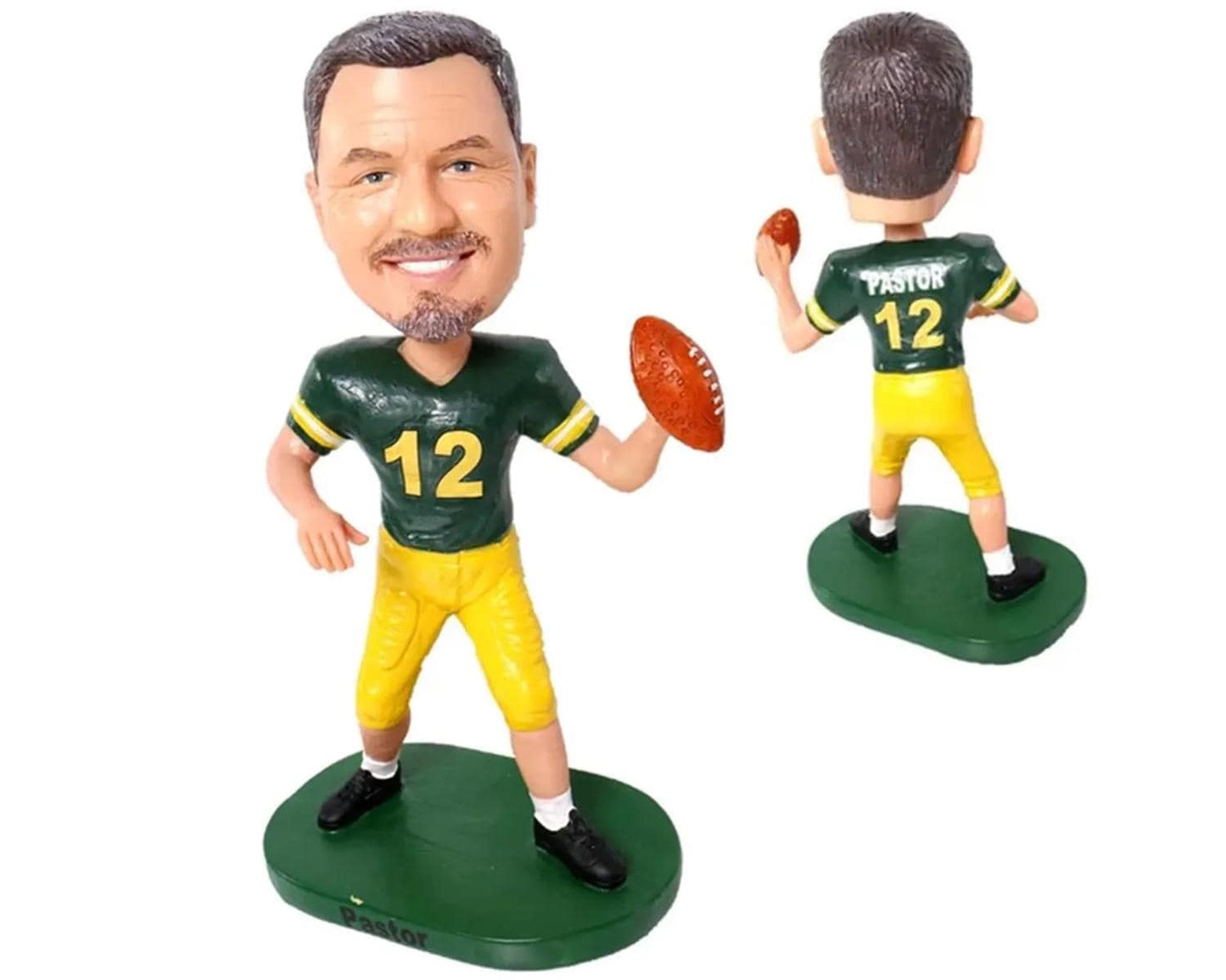 American football Custom Bobblehead, Sports Figurine, Ideal Gift for Rugby fans, custom bobblehead of Your Favorite football Player