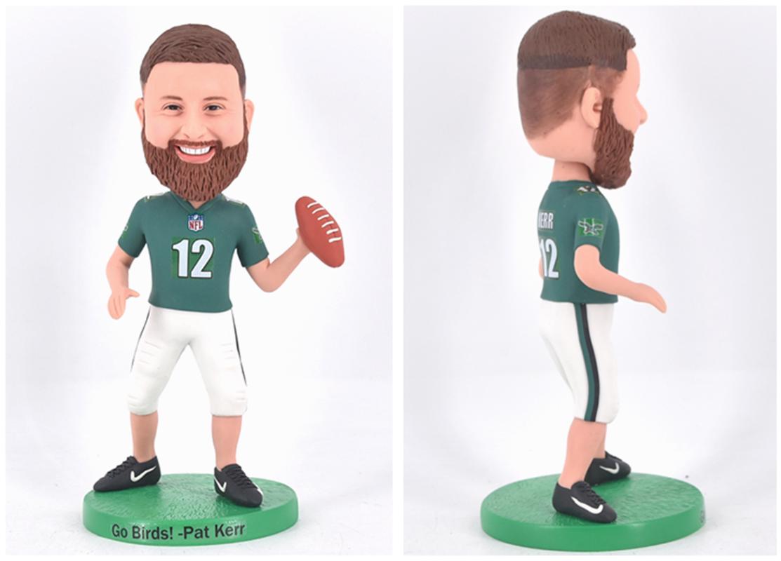 American football Custom Bobblehead, Sports Figurine, Ideal Gift for Rugby fans, custom bobblehead of Your Favorite football Player