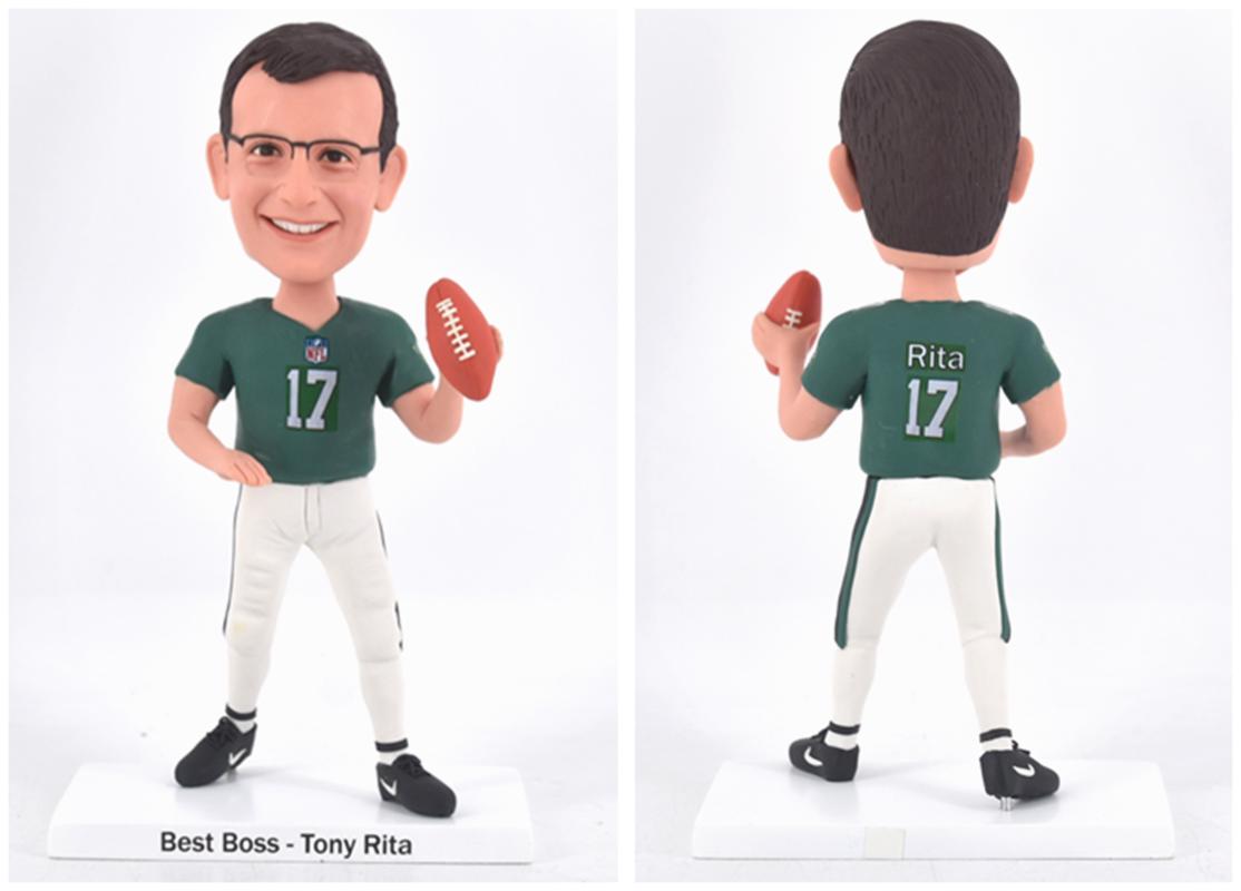 American football Custom Bobblehead, Sports Figurine, Ideal Gift for Rugby fans, custom bobblehead of Your Favorite football Player