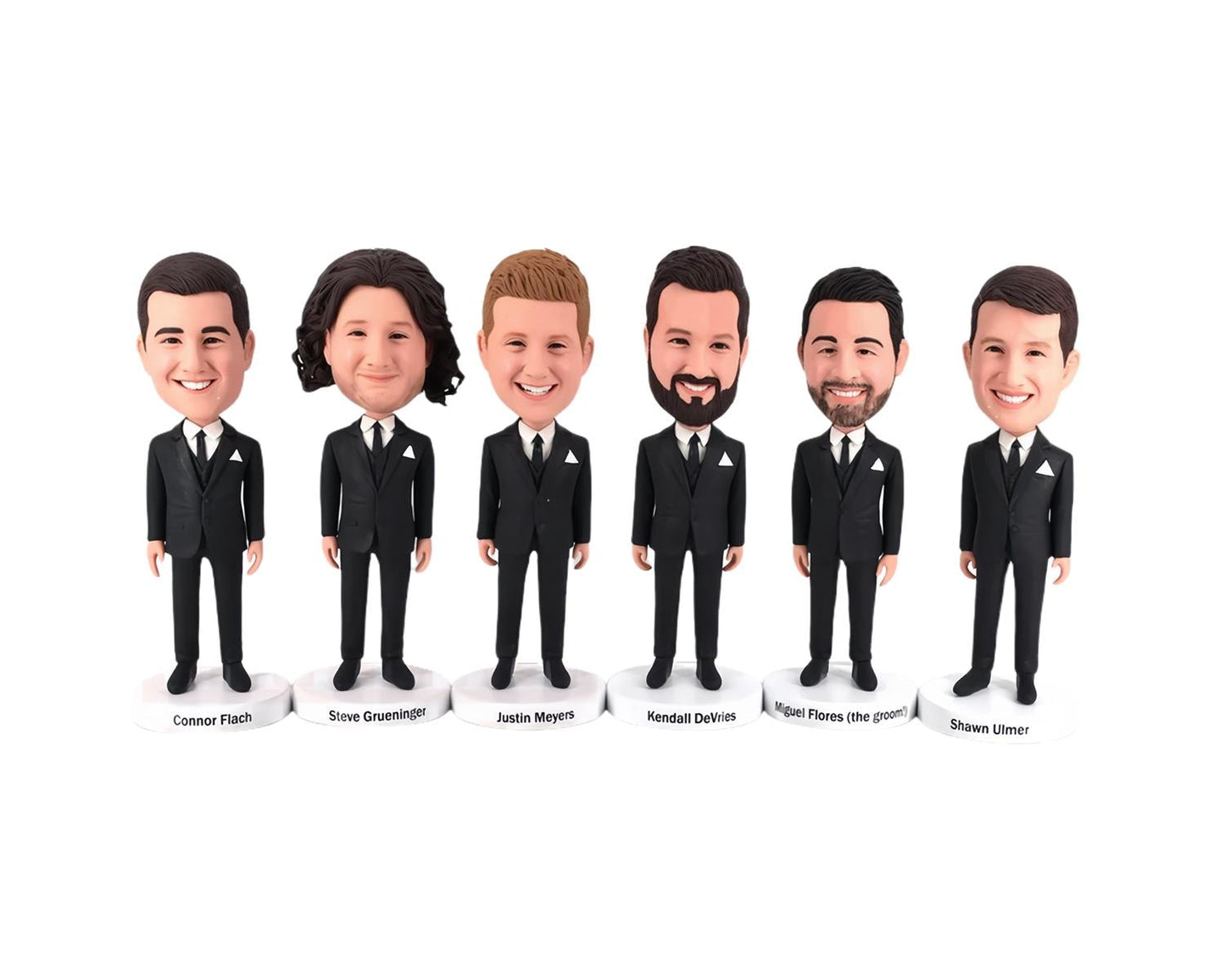 Custom groomsmen gifts, Personalized Groomsmen bobblehead, Groomsmen proposal gifts, bachelor party gifts, wedding keepsake