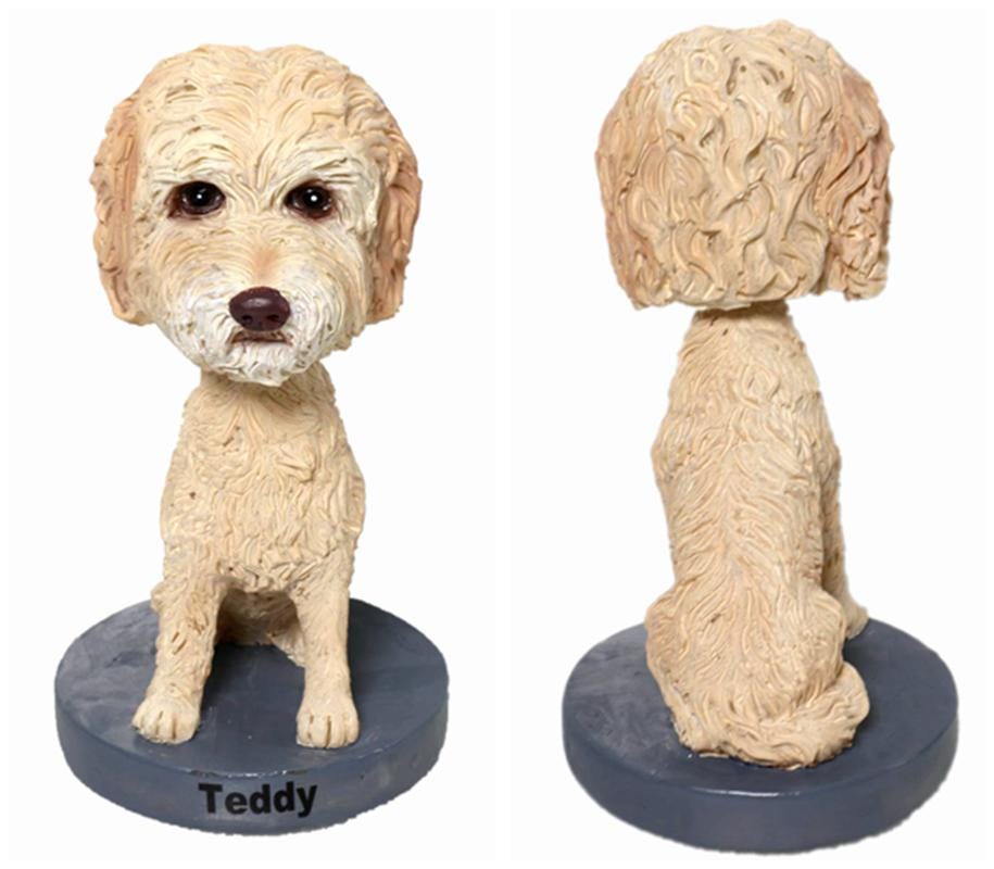 Custom Dog Bobblehead: Handmade Pet Memorial Keepsake