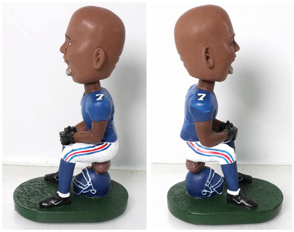 American football custom Bobblehead, Sports Figurine, custom Football Player Bobblehead, personalized birthdays gift for football fans,