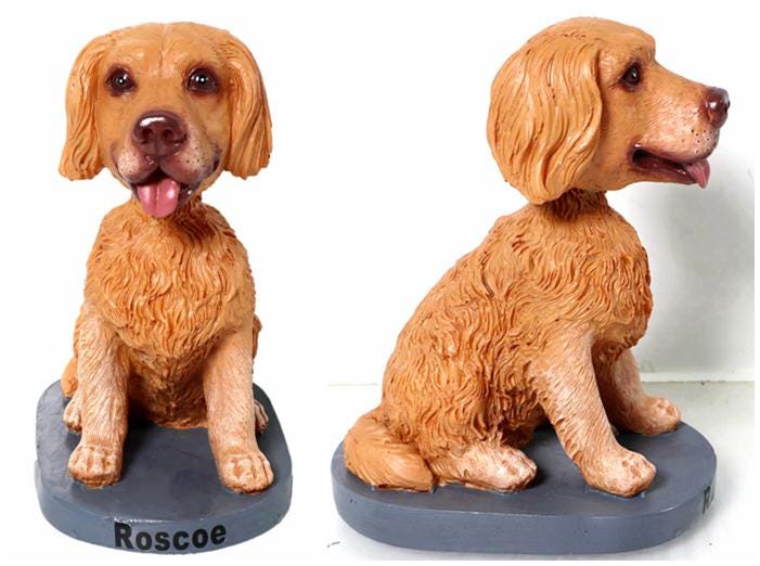 Custom Dog Bobblehead: Personalized Pet Memorial Gift