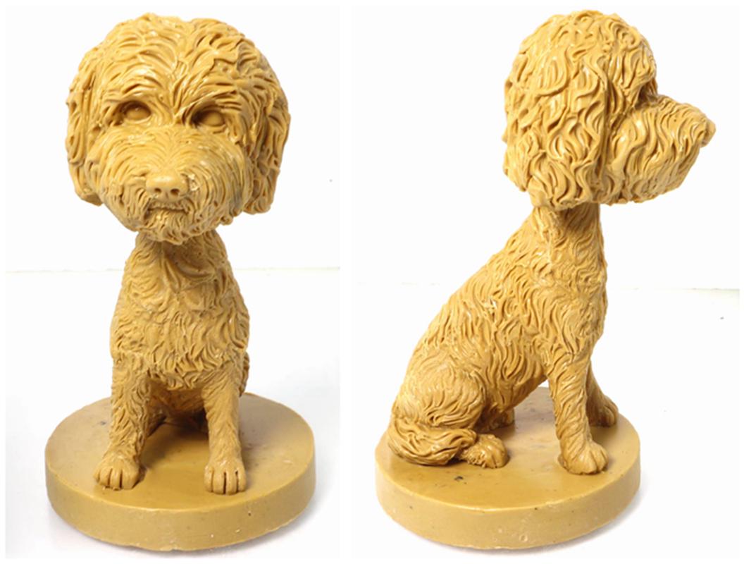 Custom Dog Bobblehead: Handmade Pet Memorial Keepsake
