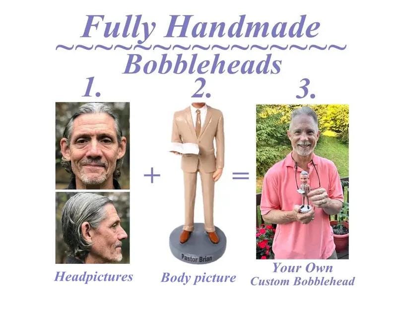 Custom Groomsmen Bobbleheads: Personalized Wedding Party Gifts