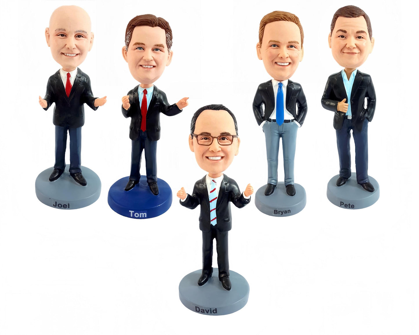 Custom Team Bobbleheads: Personalized Office Gifts, Handmade Keepsakes