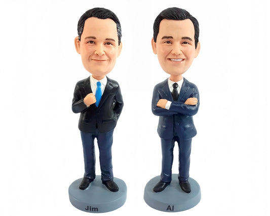Personalized Bobbleheads: Custom Figurine Gift for office, birthday present for boss