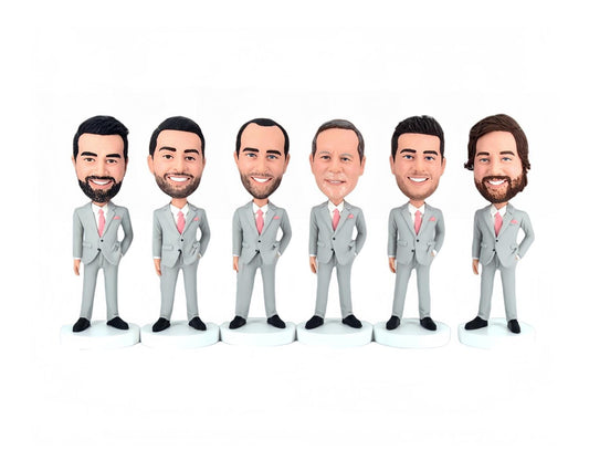 Custom Bobbleheads for Team: Handmade Personalized office party Gifts