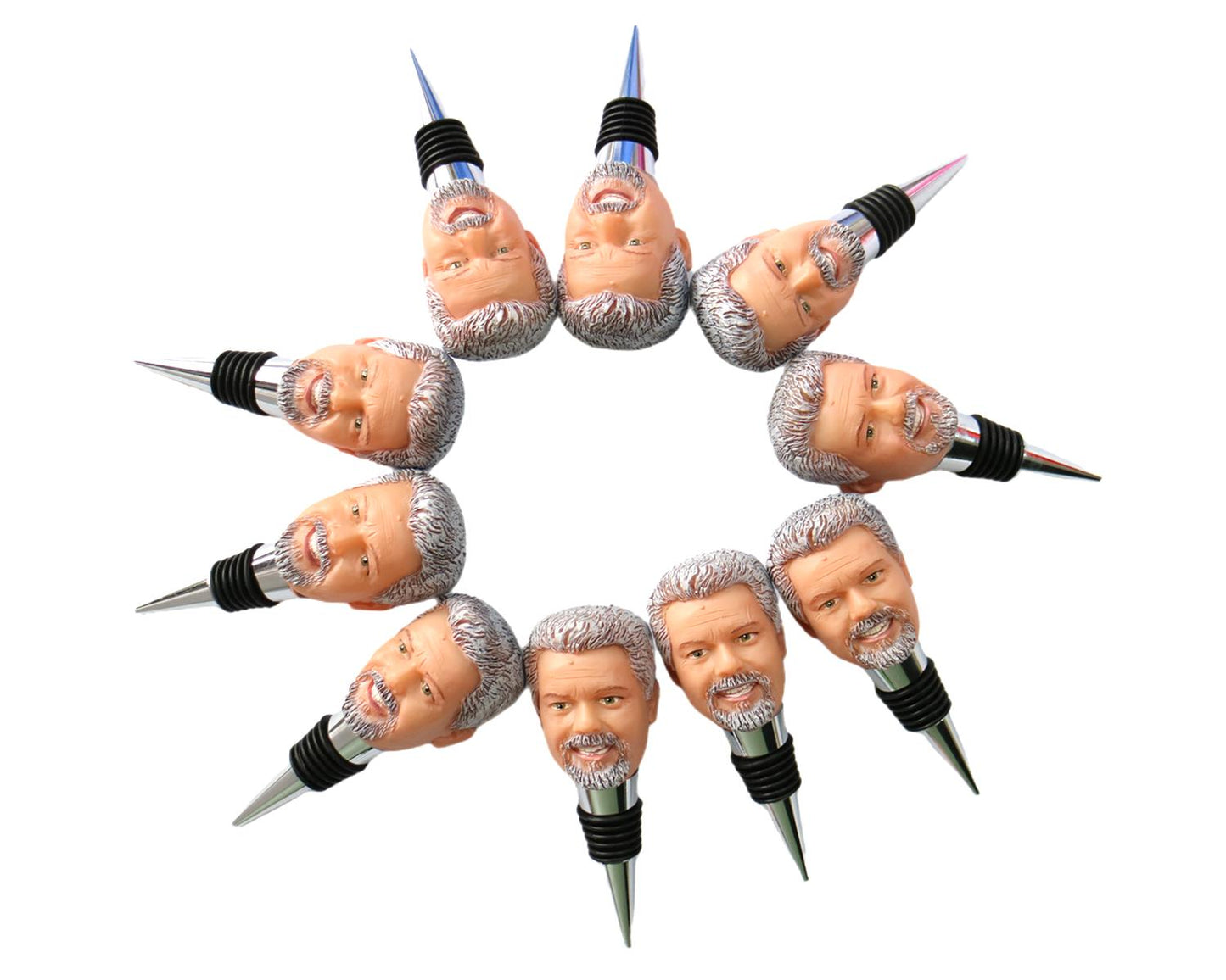 Custom Sculpted Wine Stoppers: Personalized Gifts for family