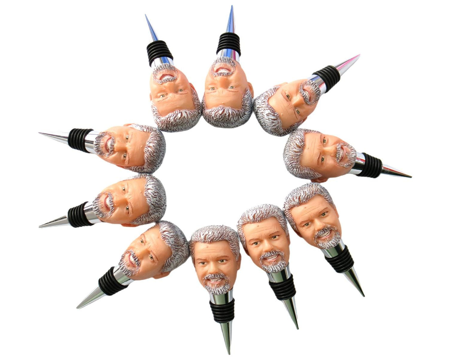 Custom Sculpted Wine Stoppers: Personalized Gifts for family