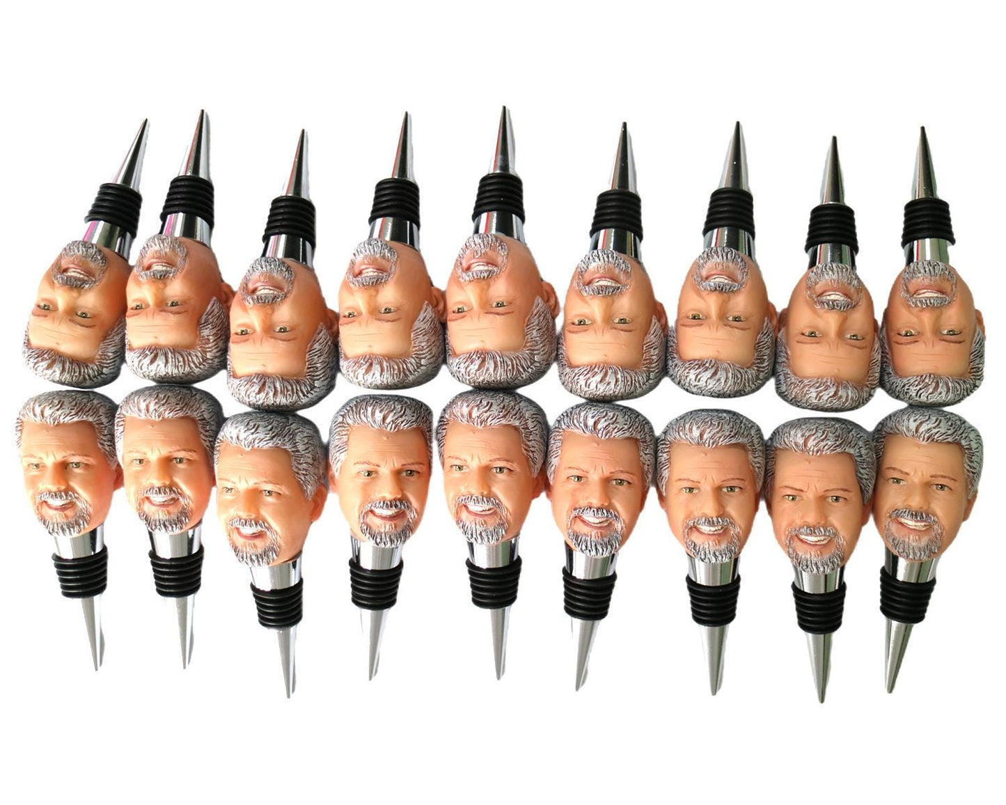 Custom Sculpted Wine Stoppers: Personalized Gifts for family