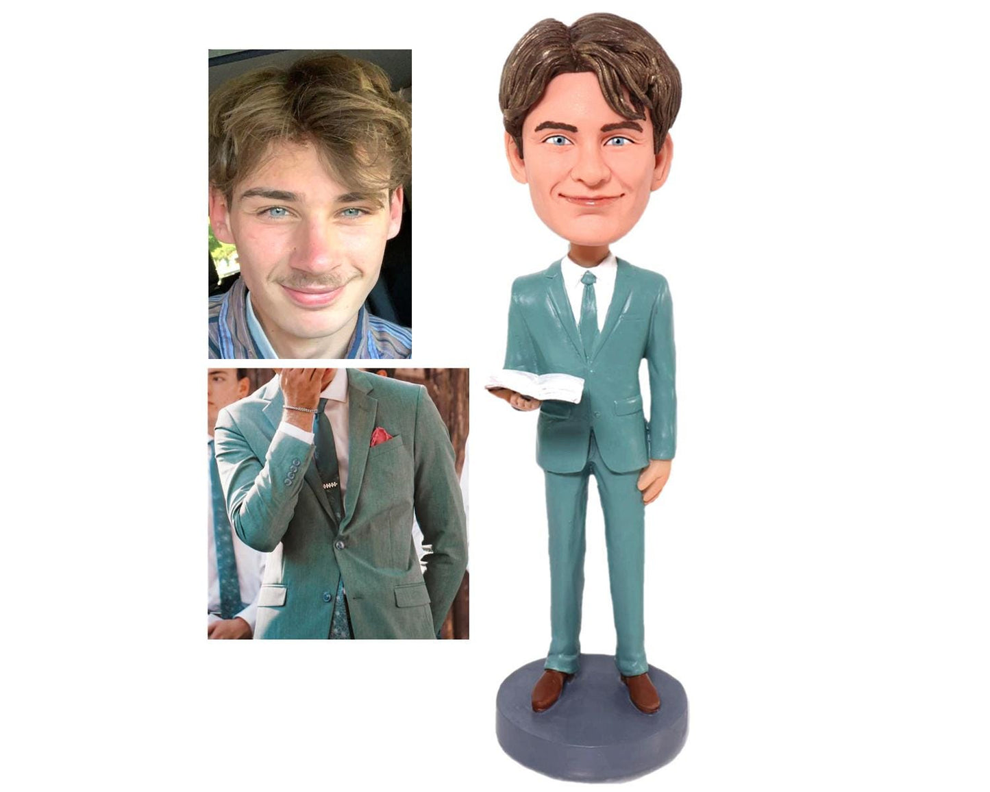 Custom Wedding Officiant Bobblehead: Personalized Thank You Gift