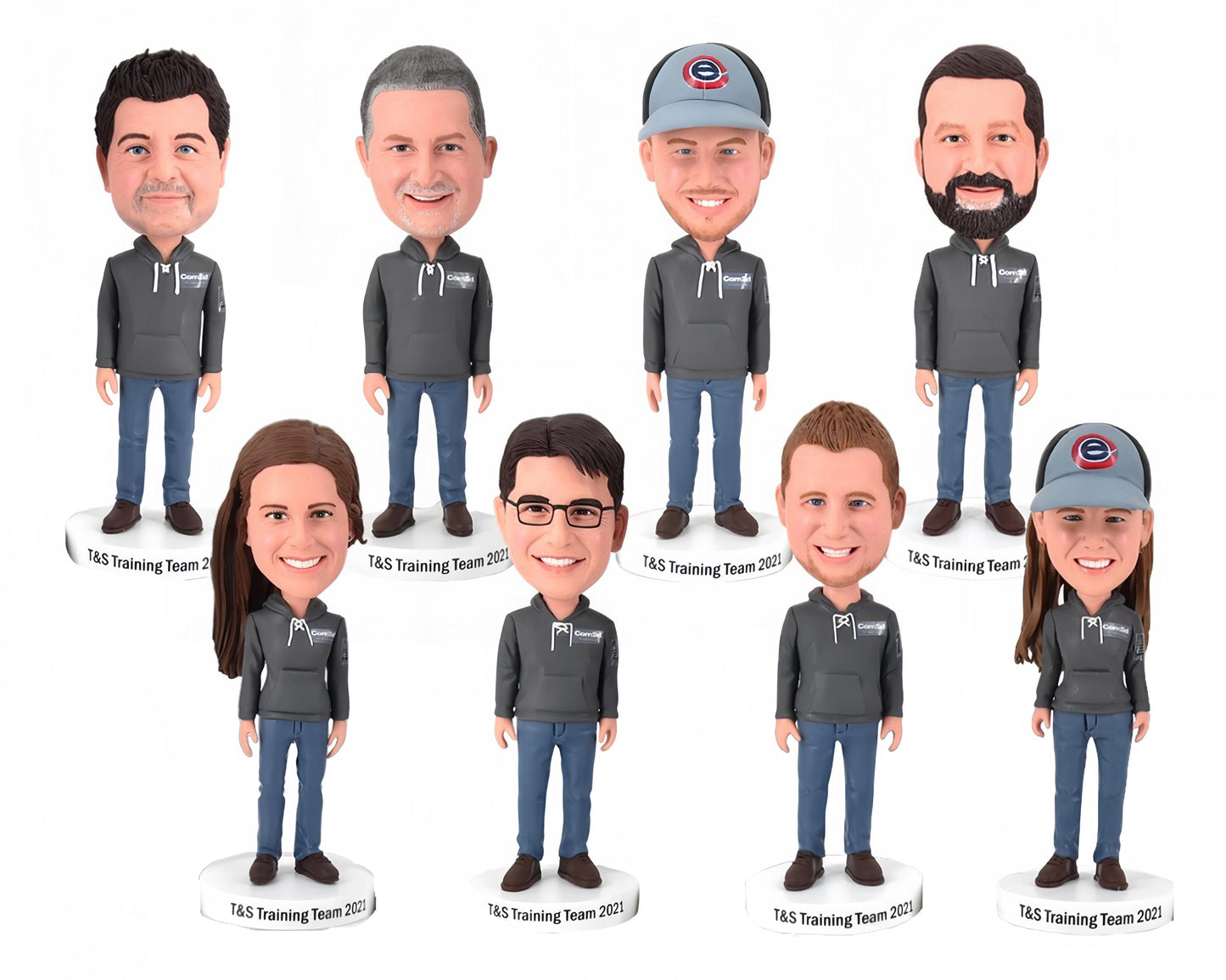 Personalized Bobbleheads: Custom Figurine Gift for office, birthday present for boss