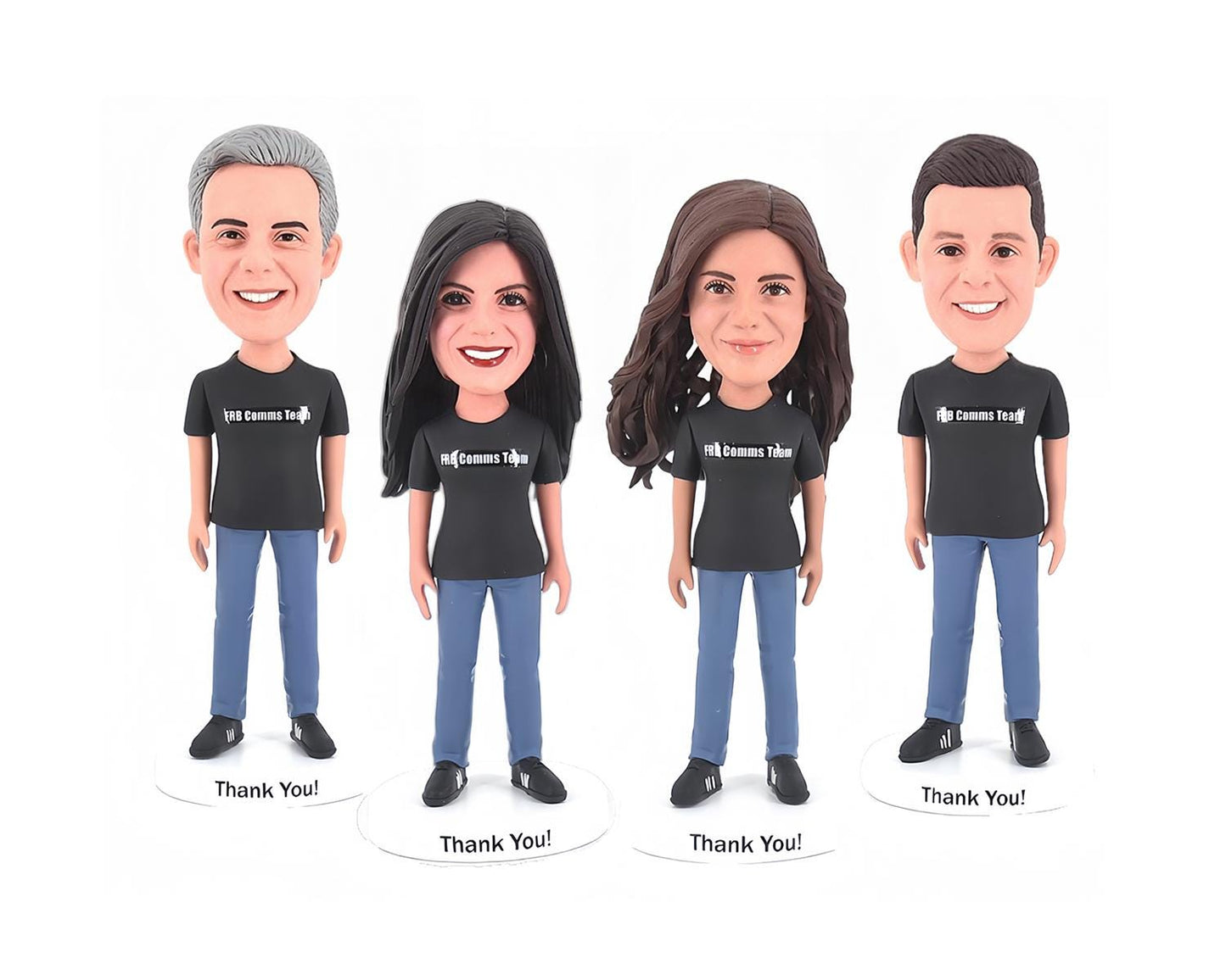 Personalized office Bobbleheads, Custom boss bobblehead, Company Team Gifts