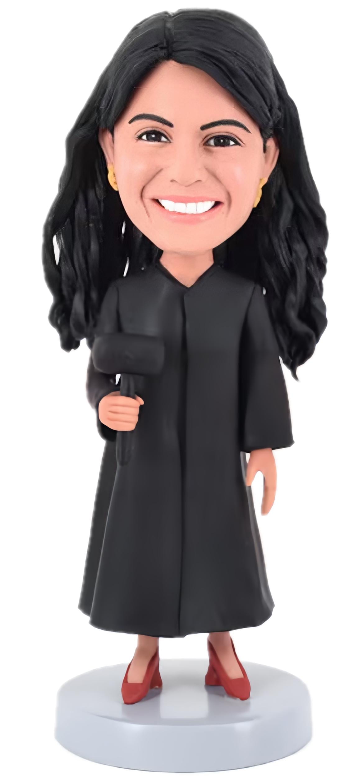 Custom Judge Bobbleheads, Personalized Magistrate Retirement Gift, promothion gift