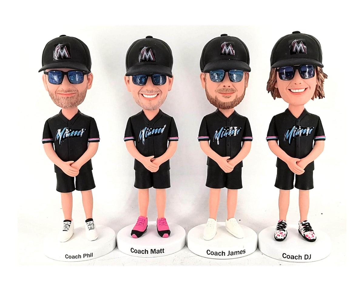 Basketball Custom bobblehead gift for team, team figurine collection, personalized basketball players figurines, graduation gifts