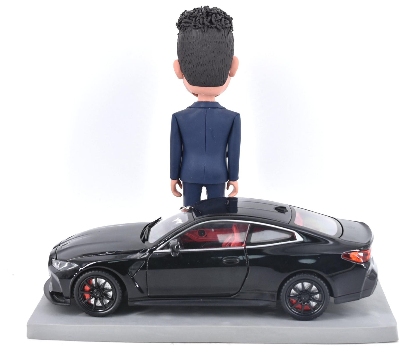 Custom Husband Bobblehead with Car - Personalized birthday Gift