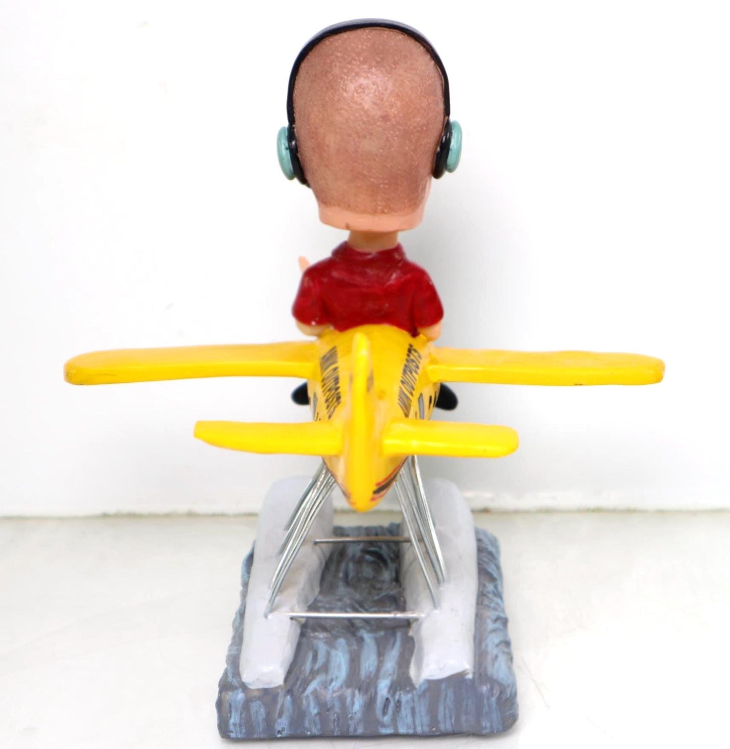 Custom Pilot Bobblehead with Airplane Model, Aviation Gift for pilot, best gift ideas for kids