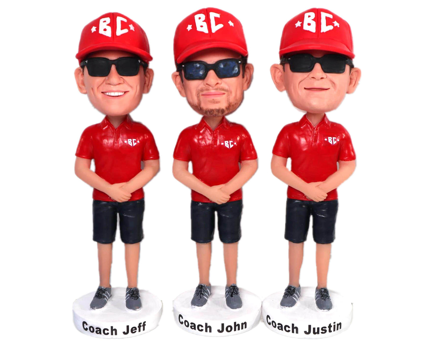 Coach bobbleheads custom, personalized gift for baseball coachs, retirement gifts for basketball coaches, handmade bobbleheads for the team