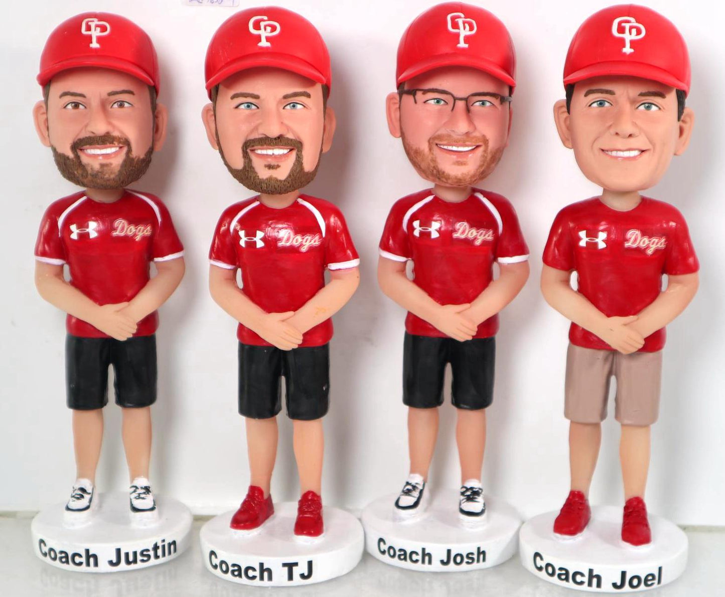 Personalized Coach Bobblehead: Custom Handmade Retirement Gift