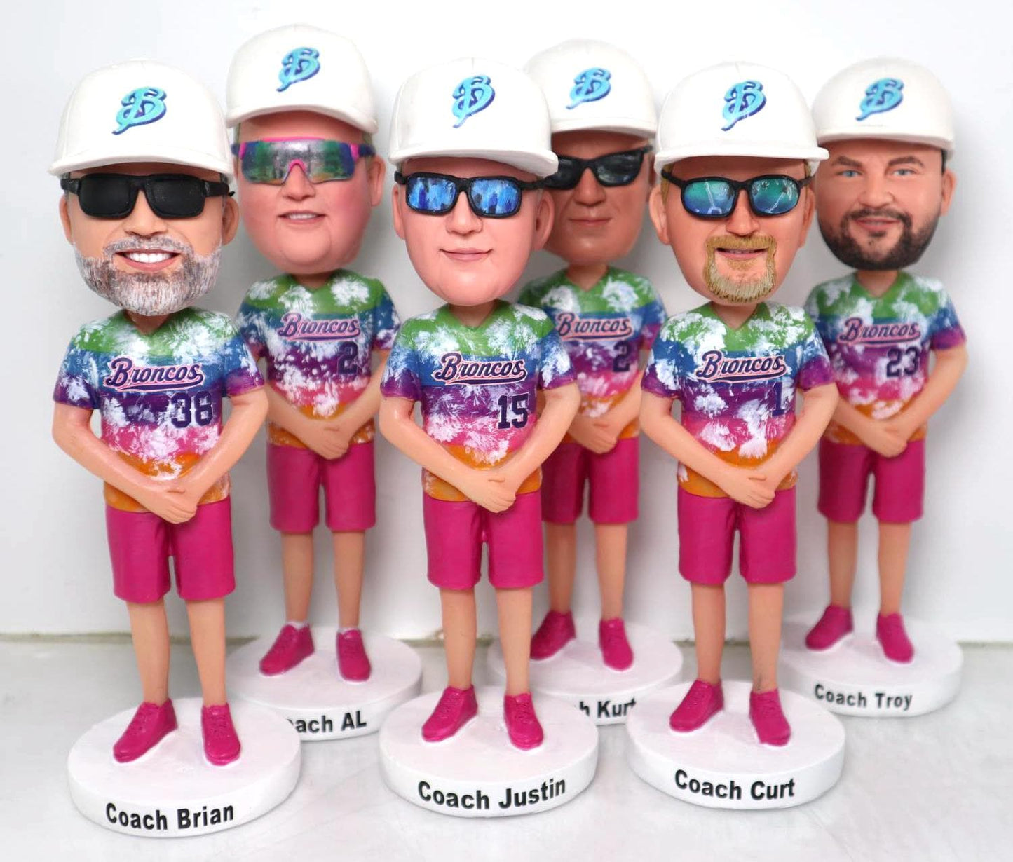 Custom Coaches Bobblehead, Personalized sports Team Gift