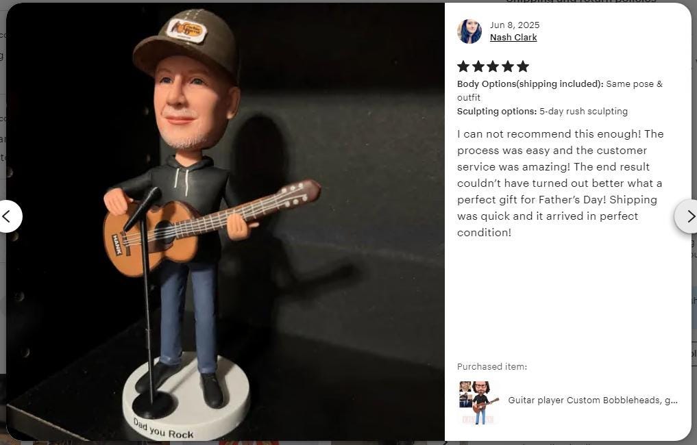 Custom Boss Bobblehead: Personalized Office Desk Gift, fully Handmade dolls from picture