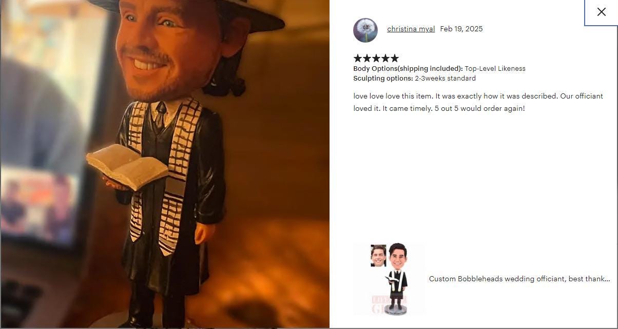 Custom Boss Bobblehead: Personalized Retirement Gift, Company Party Idea