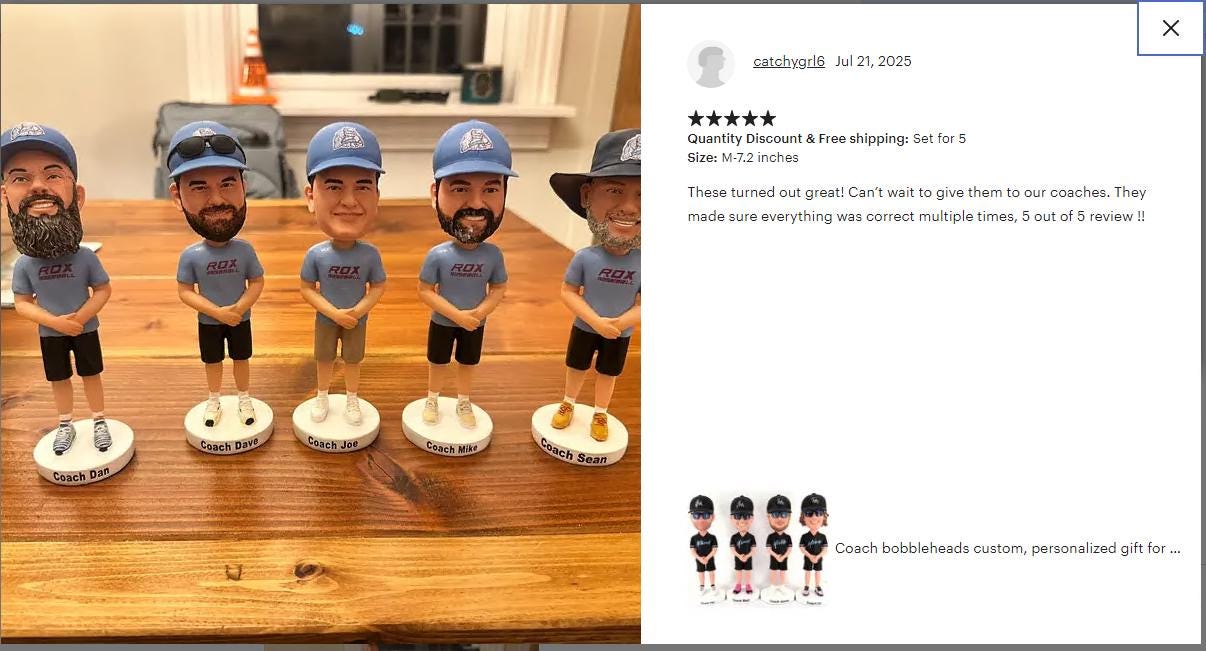 Custom Boss Bobblehead: Personalized Retirement Gift, Company Party Idea