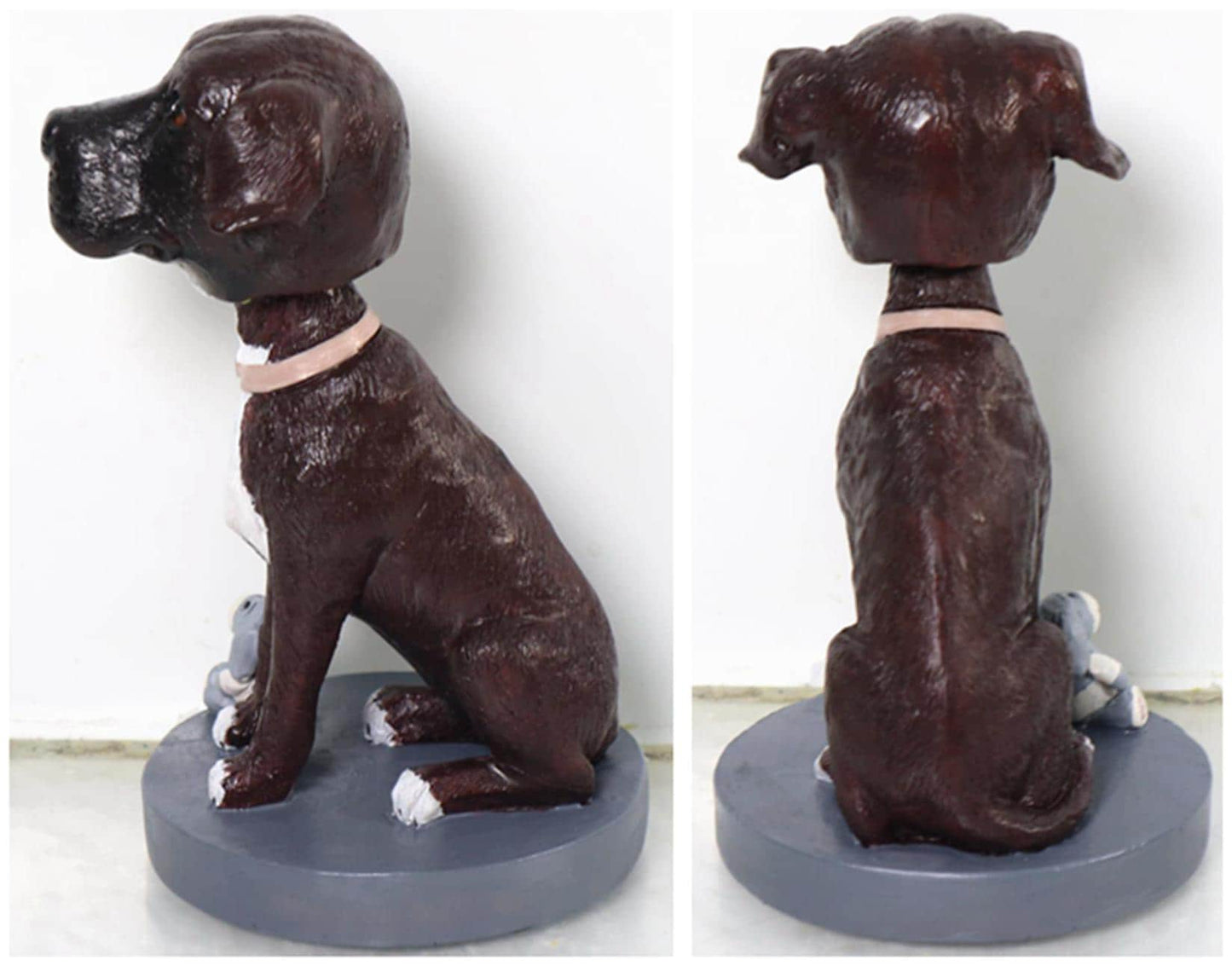 Custom Pet Bobblehead: Handmade Dog/Cat Memorial Keepsake