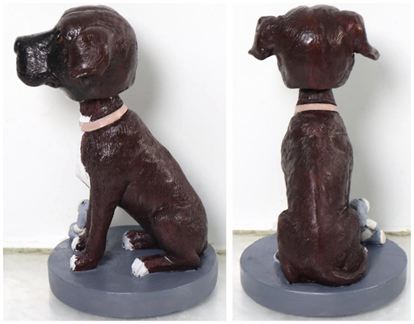 Custom Pet Bobblehead: Handmade Dog/Cat Memorial Keepsake
